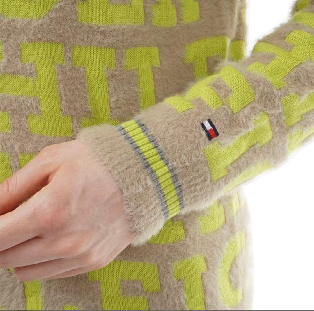 トミーヒルフィガー　ブリーフィング　パーリーゲイツ　デサントゴルフ　ニット