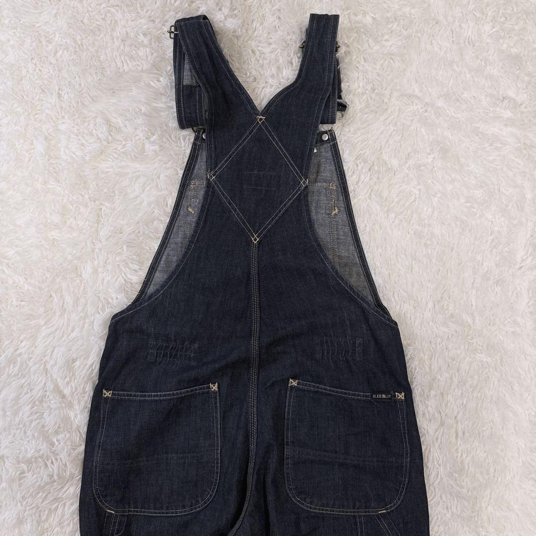 BLUEBLUE ブルーブルー オーバーオール 濃紺 ハリウッドランチマーケット