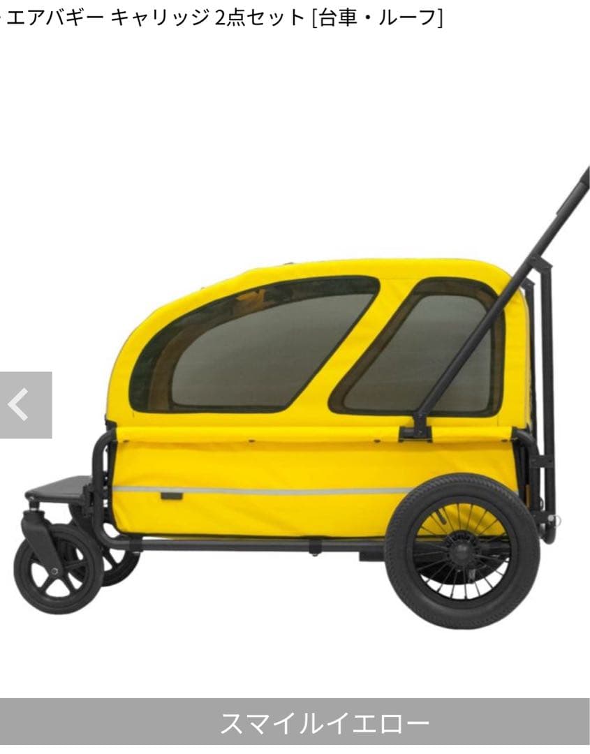 エアバギー キャリッジ 4点セット [台車・ルーフ・専用レインカバー他