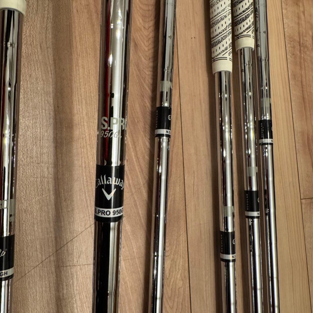 美品！Callaway キャロウェイX Hotアイアン6本セット!