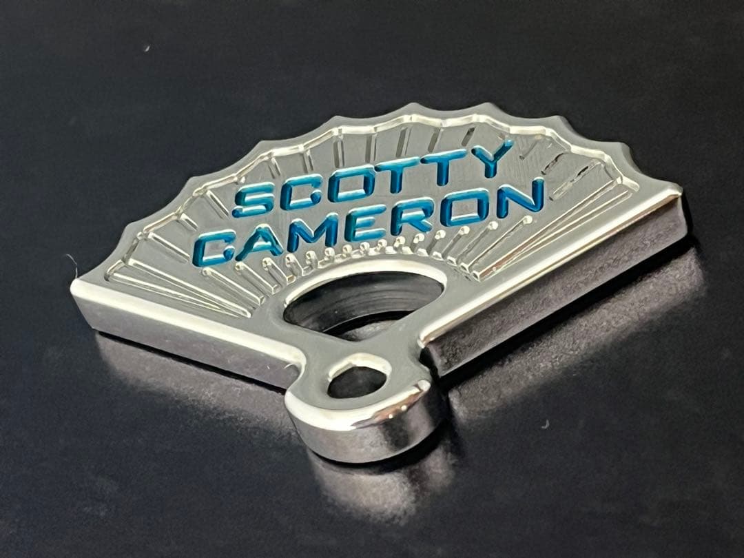 スコッティ　キャメロン　ボールマーカー　扇子