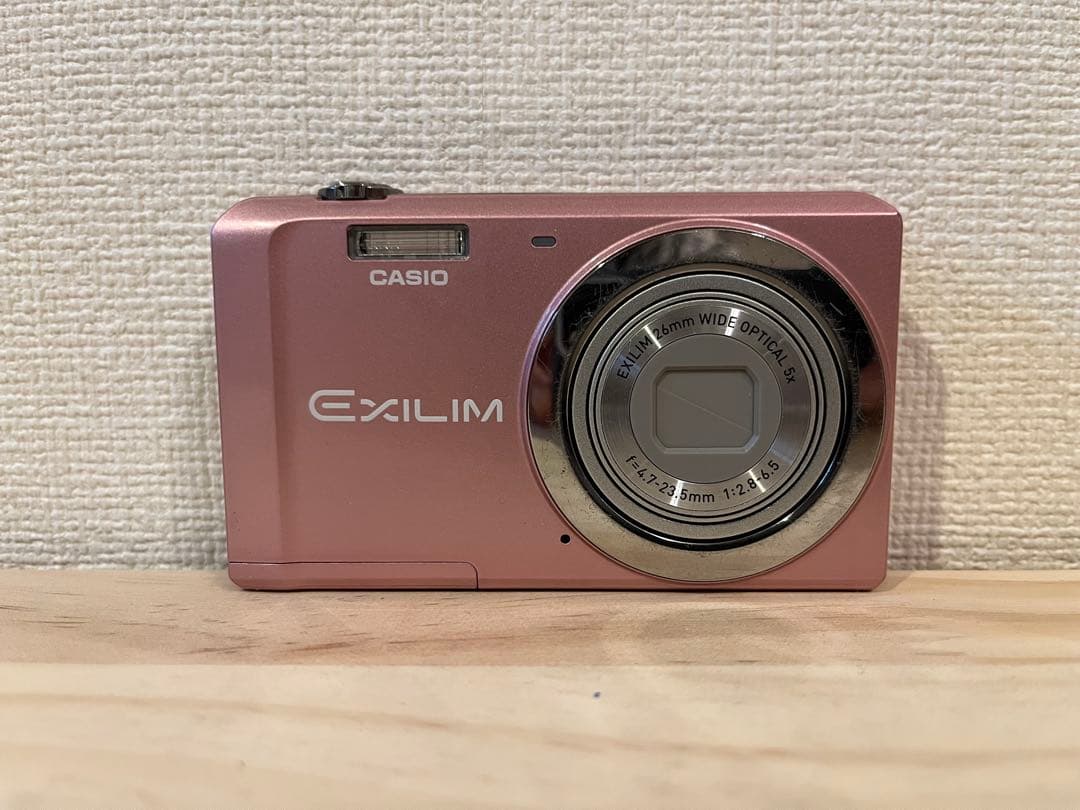 完動品 CASIO EXILIM EX-ZS5 ピンク コンデジ #26019