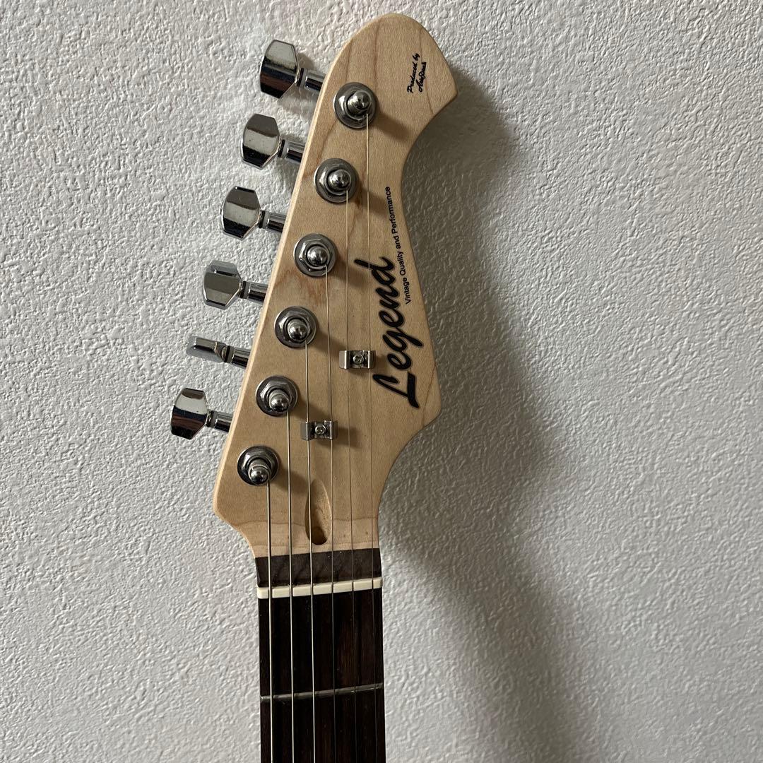 Legend エレキギター 青　カポ付き【価格交渉可】