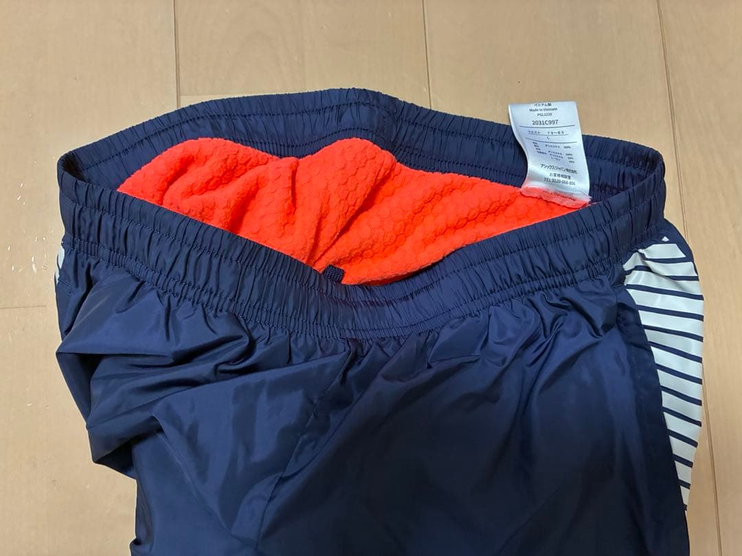 asics アシックス LIMO 裏トリコットブレーカー　Lサイズ　上下セット