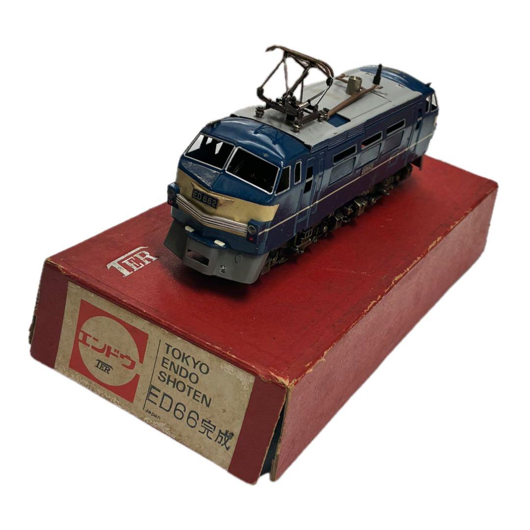 レトロ ヴィンテージ HOゲージ エンドウ TER ED66完成 現状品