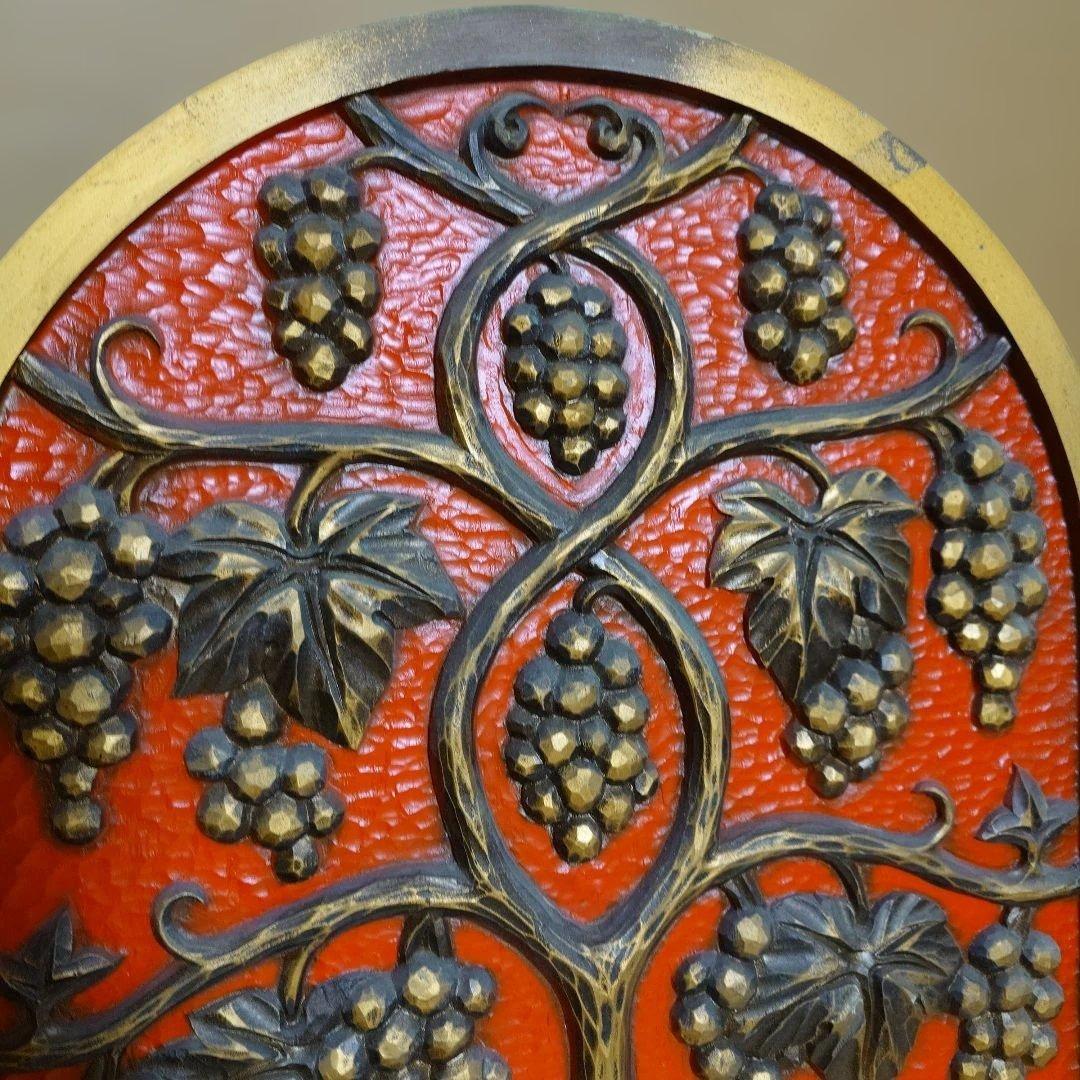 サントリー 看板 ワイン ショップ 木彫り Suntory 看板 店頭 当時物