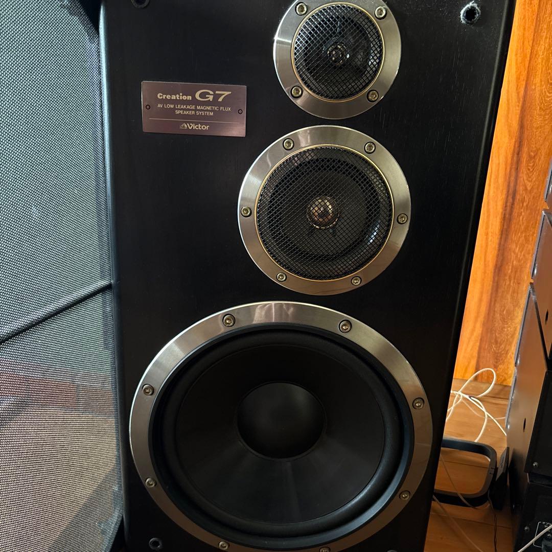 Victor コンポ CDプレーヤー カセットデッキ