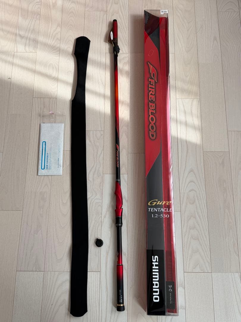 シマノ ファイアブラッド グレ FIREBLOOD 1.2-530 テンタクル