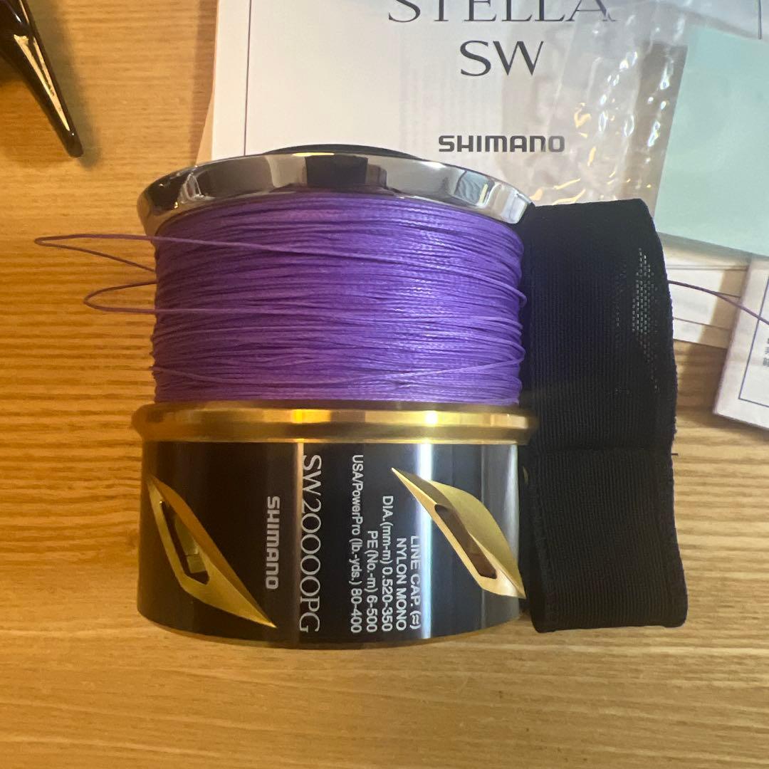 シマノ　ステラSW 18000HG 20000pgスプール付き
