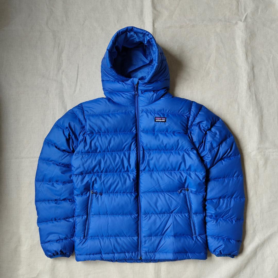 極美品 パタゴニア ダウンセーターフーディ ブルー 青 2013年