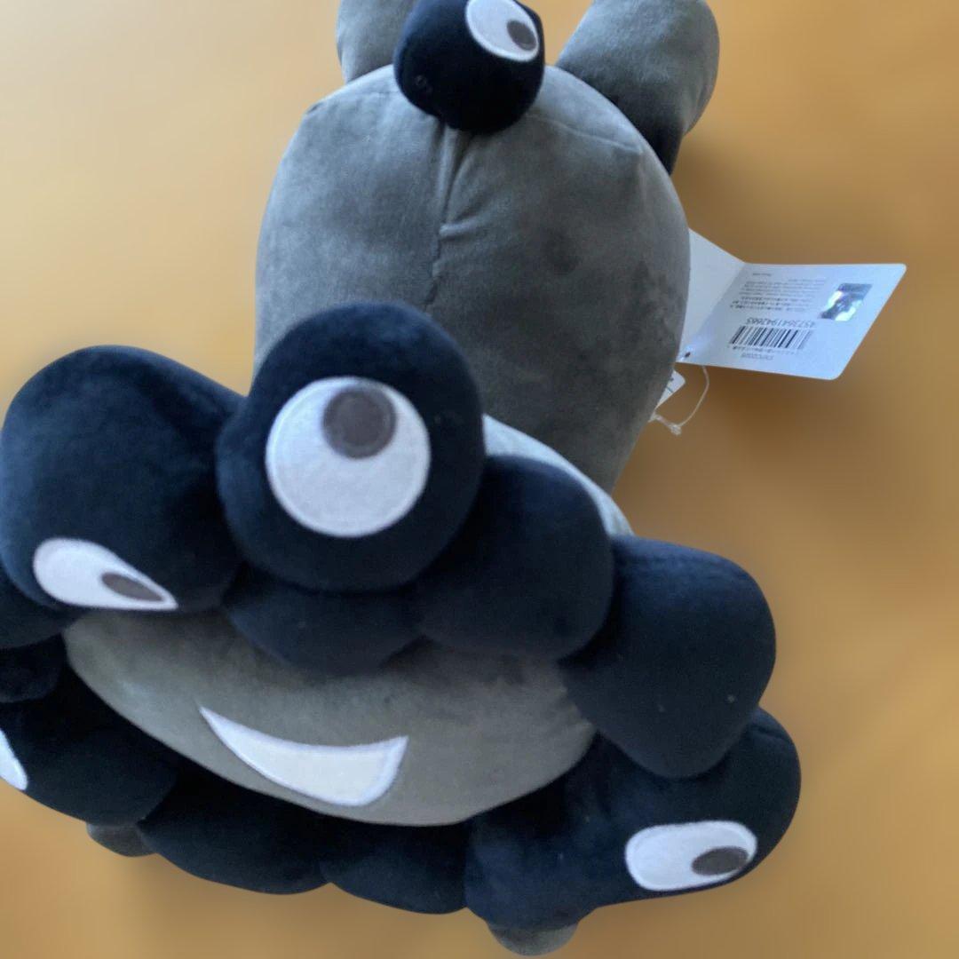 万博限定【新品/3点セット】黒ミャクミャク 這型ぬいぐるみ 黒