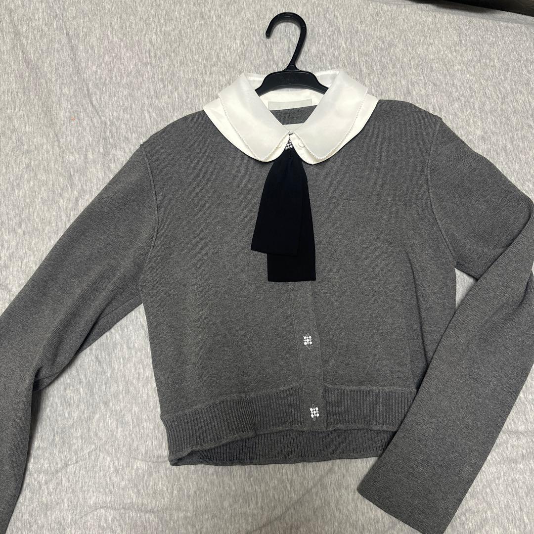 CELFORD セルフォード　デタッチャブル総針カーディガン 23秋冬