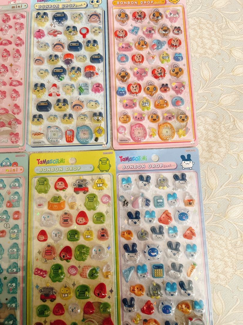 お値下げ【正規品】ボンボンドロップシール10枚セット　サンリオ　たまごっち