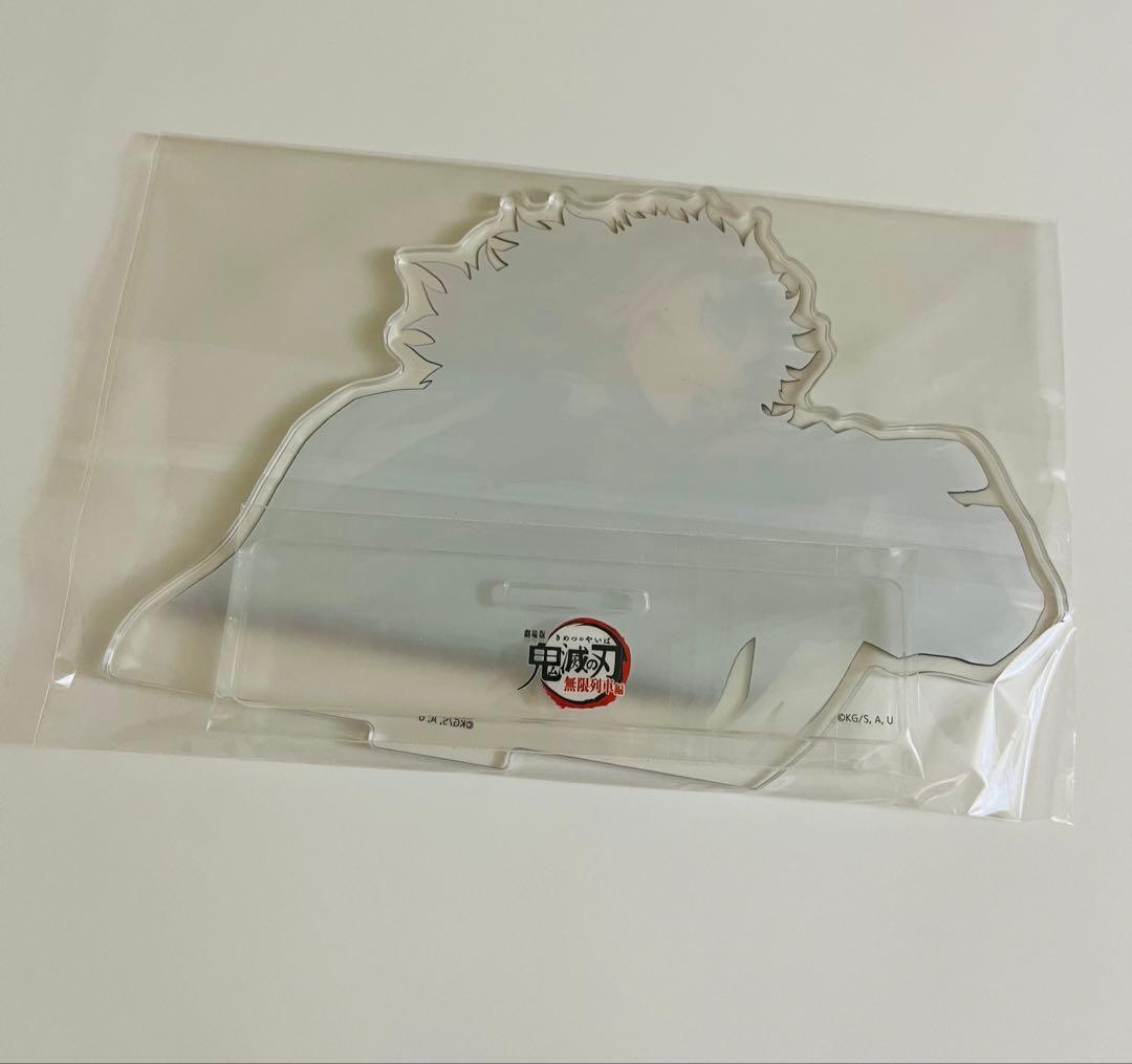 鬼滅の刃　無限列車編　キービジュアル　アクリルスタンド　煉獄杏寿郎