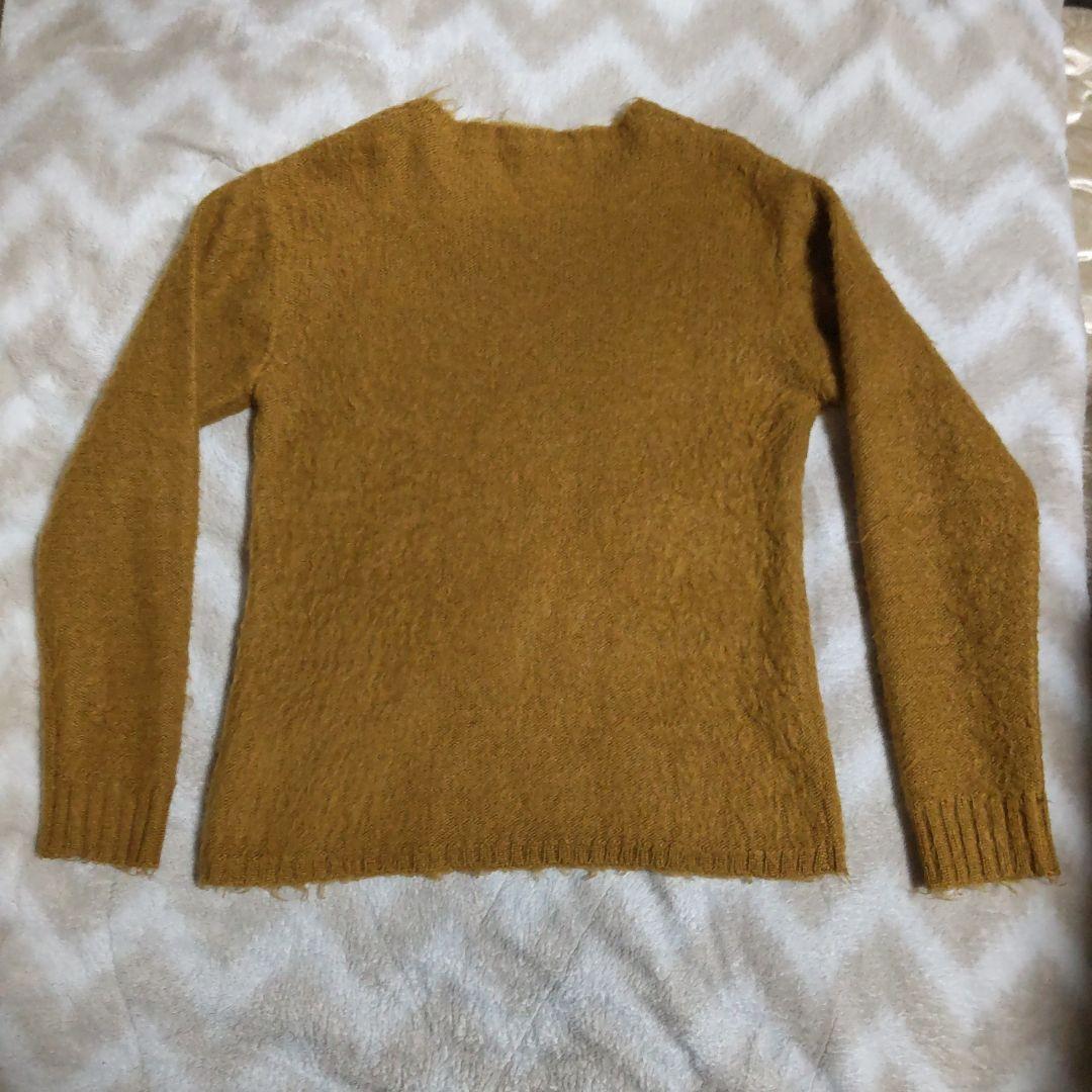 【美品】TOWNCRAFT PENNEY'S モヘア ニット マスタード