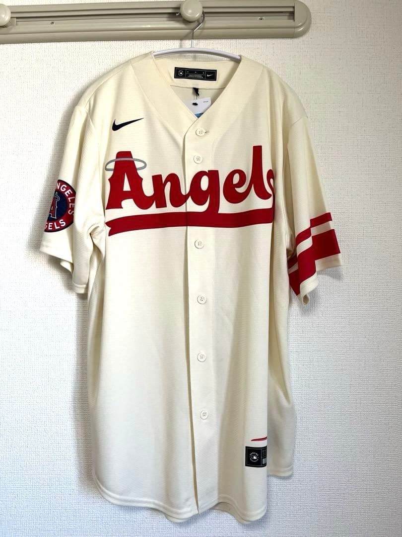 【値下げ交渉可】 エンゼルス シティコネクト ユニホーム＋透明トートバッグ