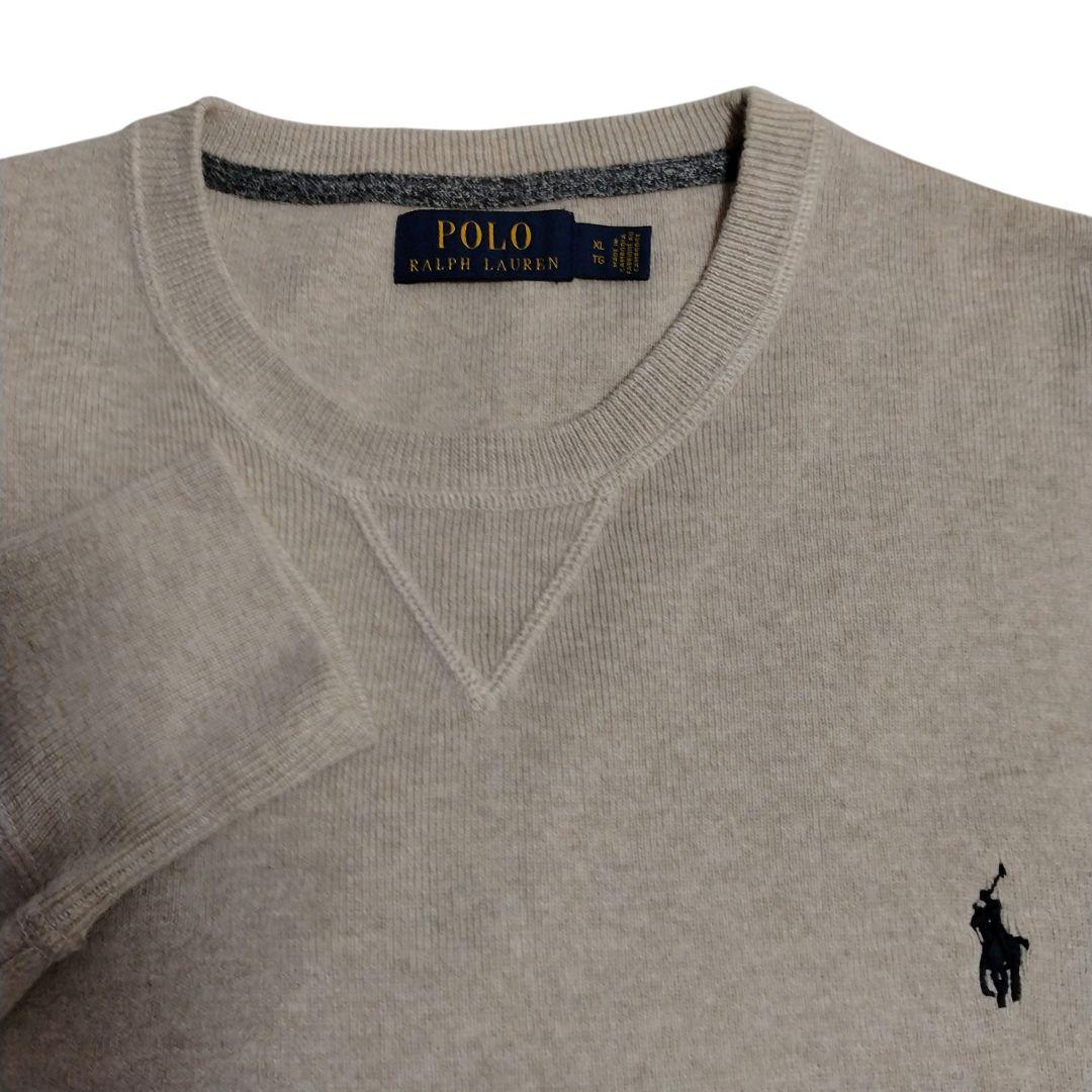 【Vガゼット 2XL】ポロ ラルフローレン スウェット トレーナー ロゴ刺繍