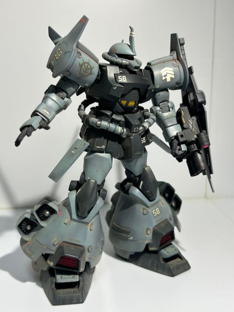 プラモデル　ガンプラ　HG 1/144 グフフライトタイプ　全塗装改修完成品
