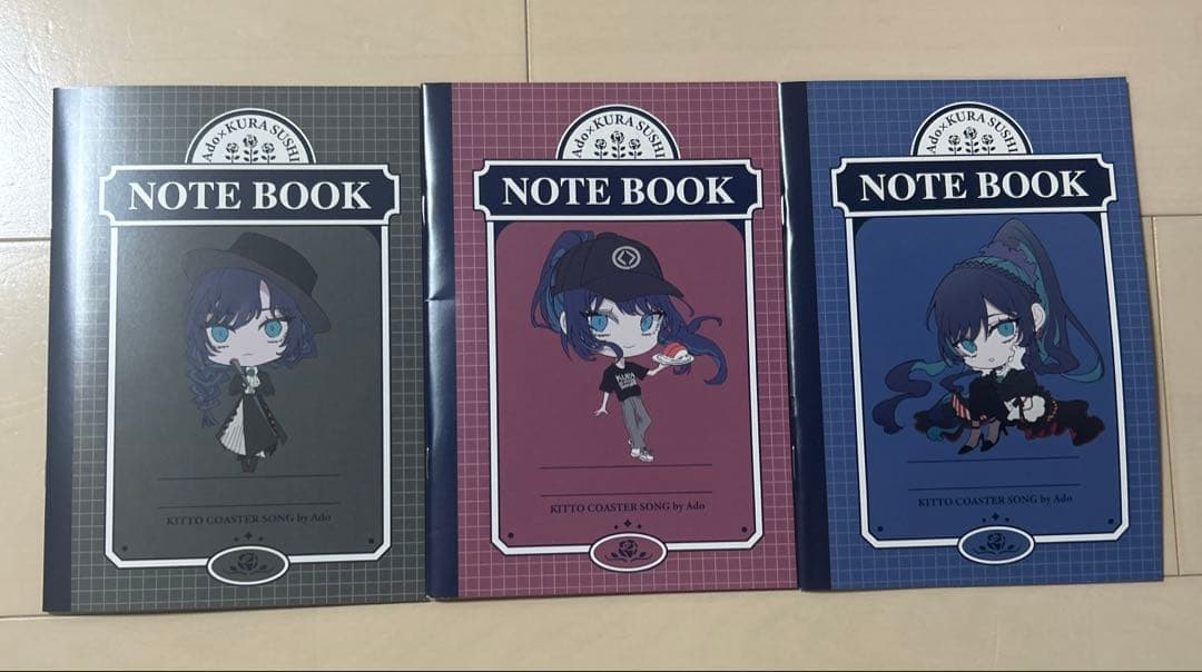 くら寿司 Adoクリアファイル マグネット アクリルチャーム　ポスター　缶バッジ