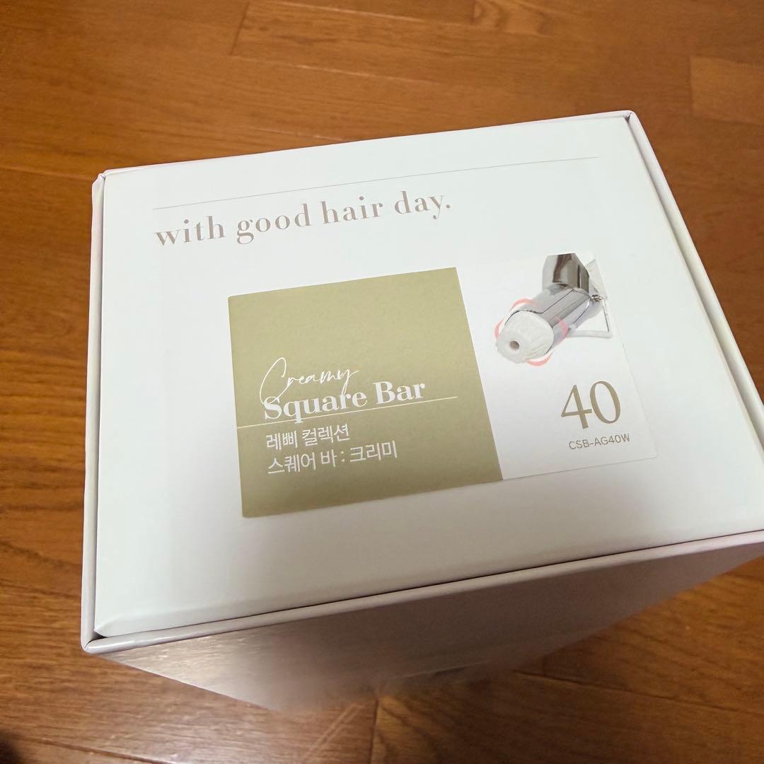 正規品 CREATEs ヘアアイロン Repi スクエアバー40mm 新品