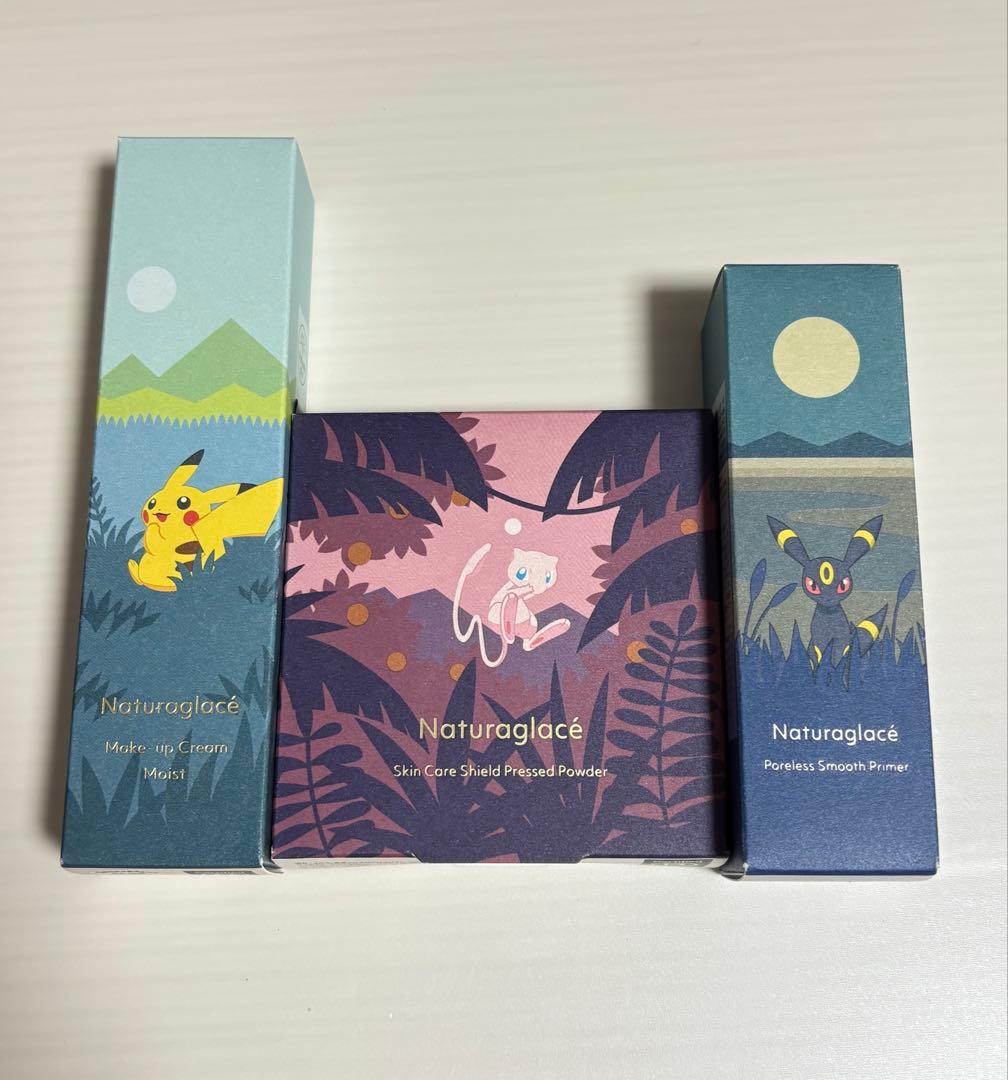 ナチュラグラッセ　ポケモンコラボ　パウダー　下地　プライマーセット