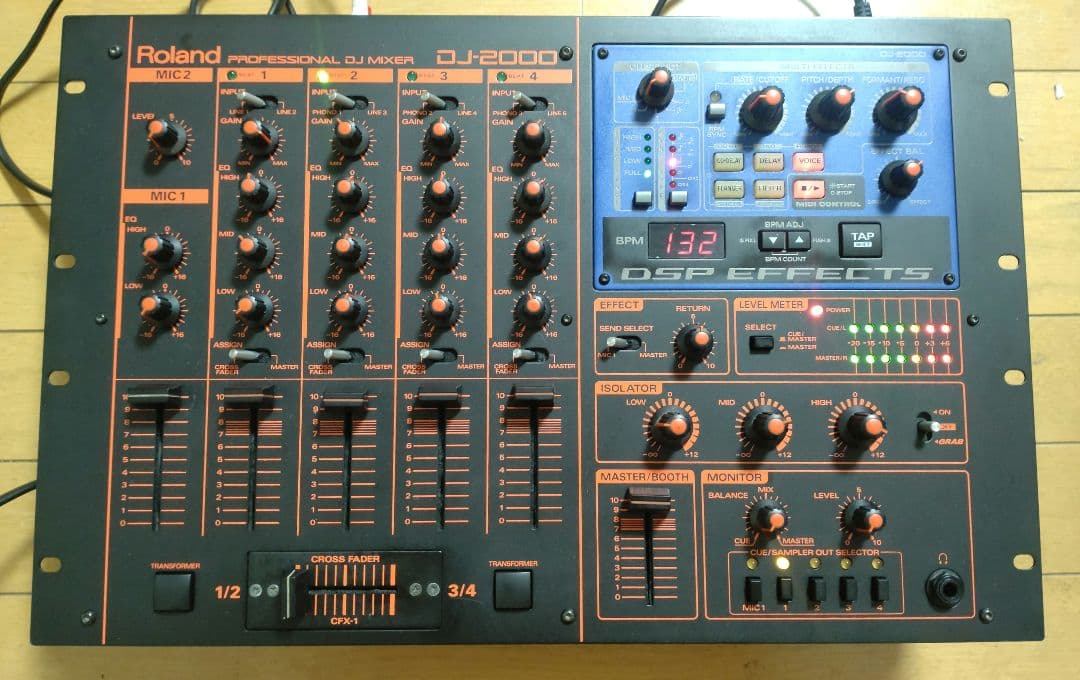 ROLAND DJ-2000 動作確認済み　送料込み　DJミキサー