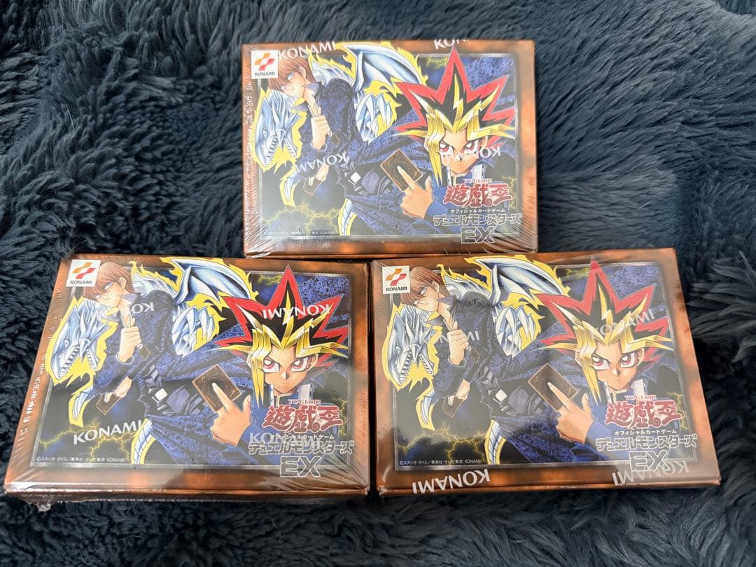 【遊戯王】デュエルモンスターズ EX 復刻版 3box 未開封シュリンク付き