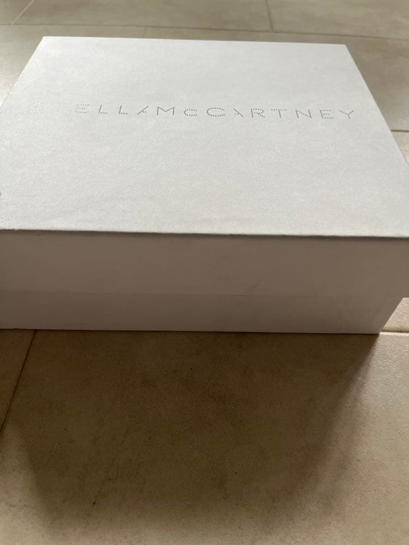 ステラマッカートニー　厚底ローファー ブラック ゴールドチェーン