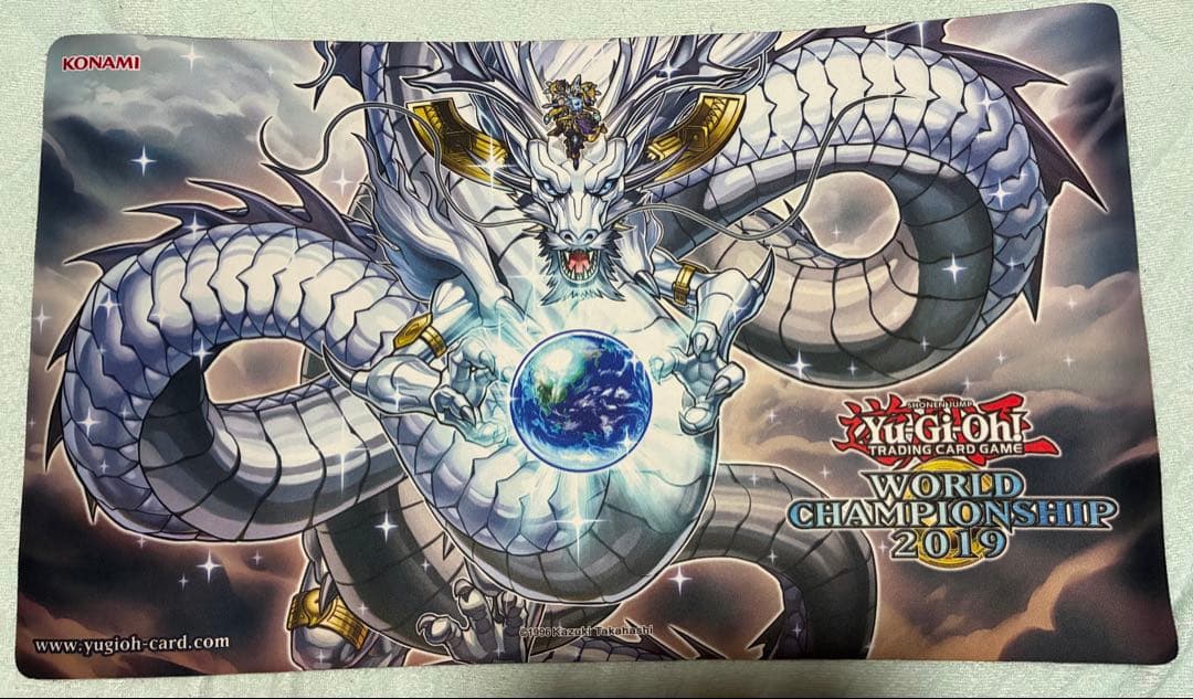 遊戯王 プレイマット 神峰之天津龗 アマツオオカミ