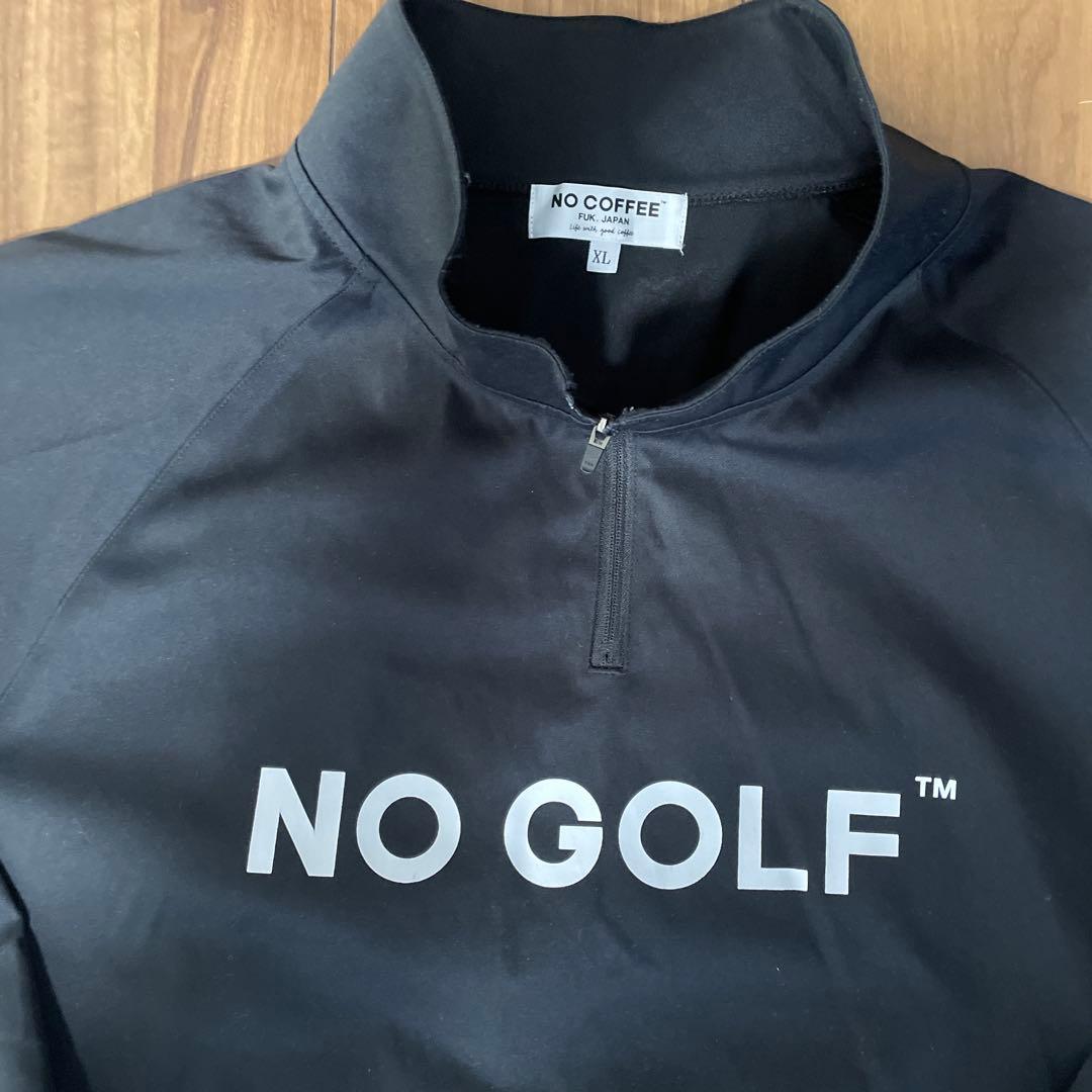 NO COFFEE NO GOLF XL ブラック