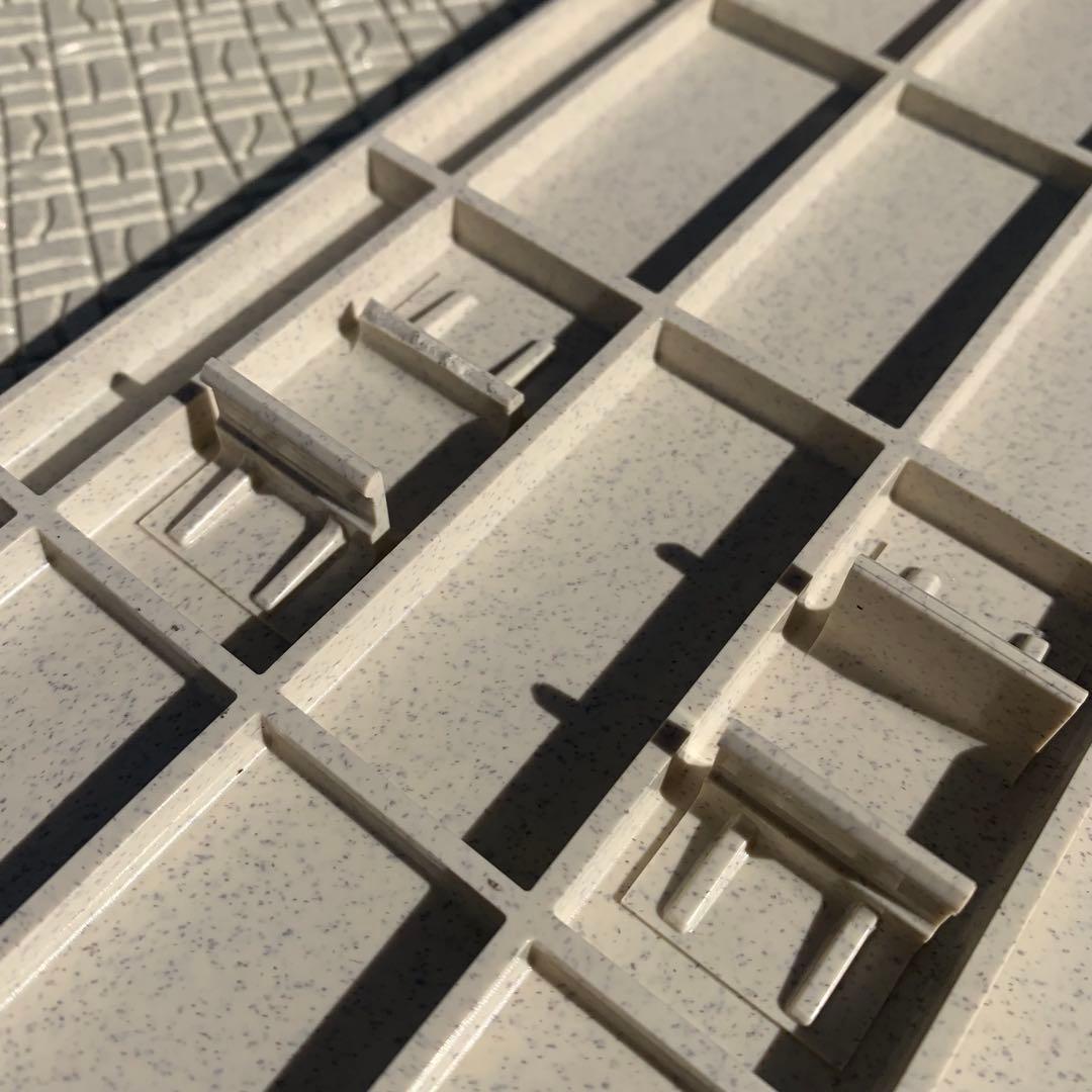 中古2枚　TOTO カラリ 床　すのこ　マット　お風呂　足場