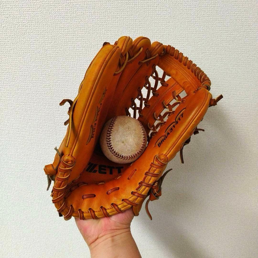 030 ZETT プロステイタス 即戦力 軟式 外野手用グローブ