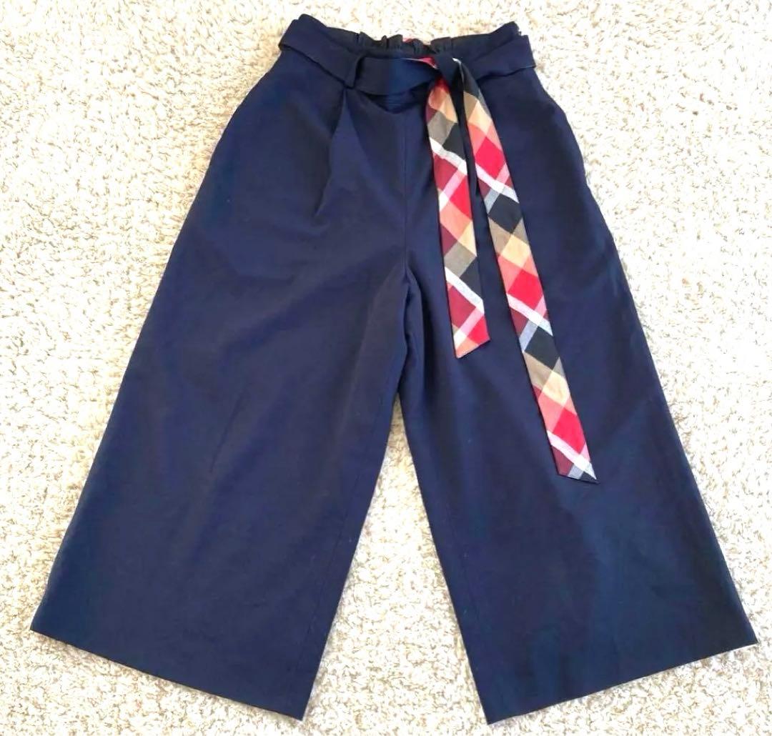 BLUE LABEL CRESTBRIGEブルーレーベル ワイドパンツ38美品