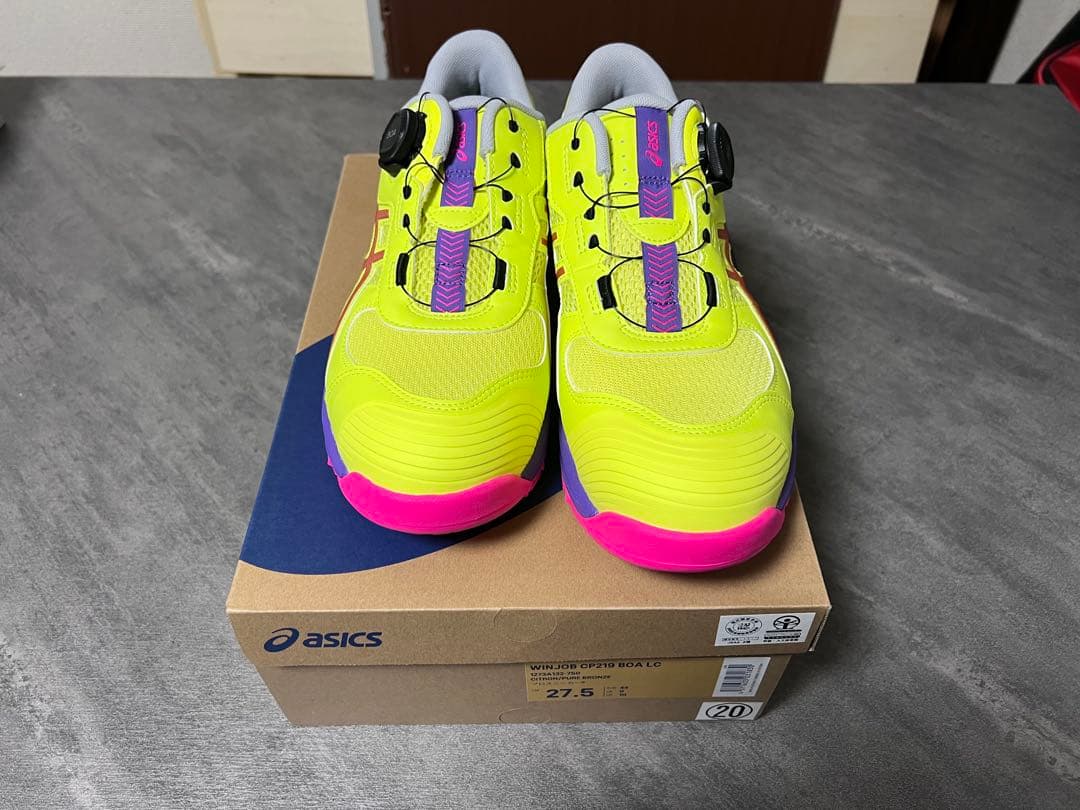 asics安全靴　WINJOB CP219 BOA LC 限定品