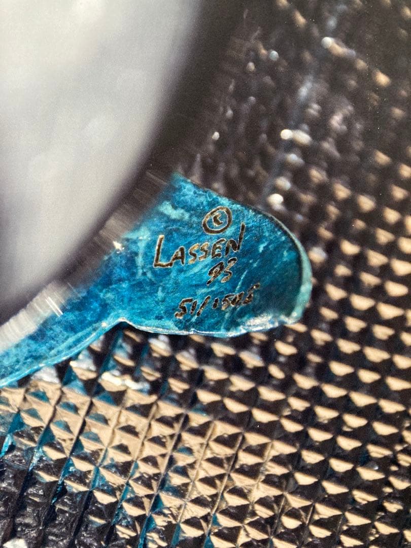 【美品・作品保証書有り】クリスチャン・リース・ラッセン　クジラの彫刻