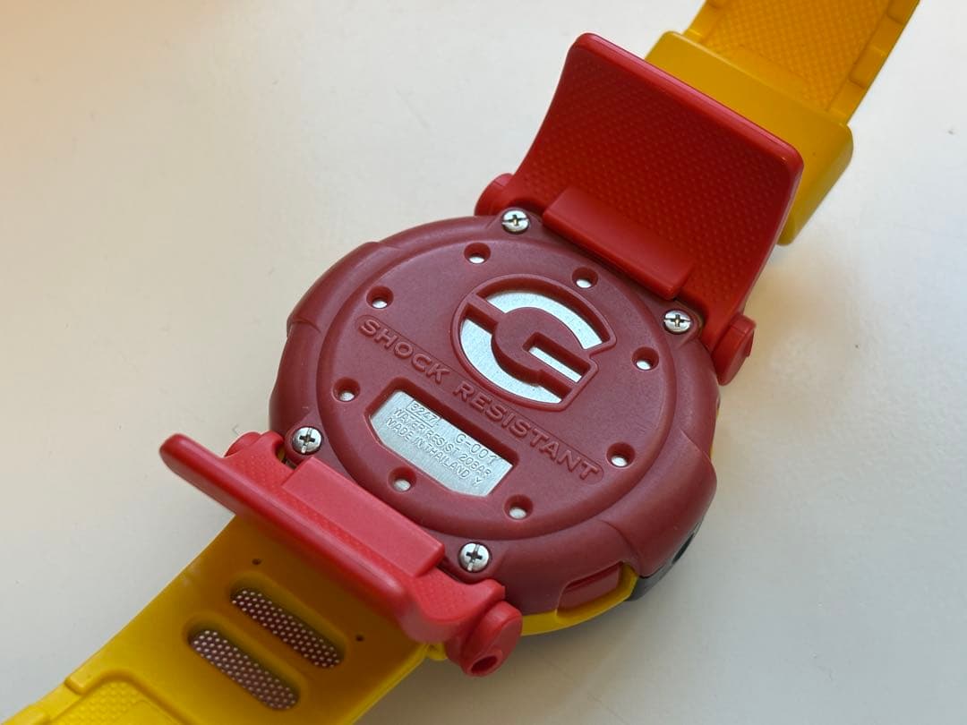 G-SHOCK/イエロー/ジェイソン/復刻/G-001/ビンテージ/良品/時計