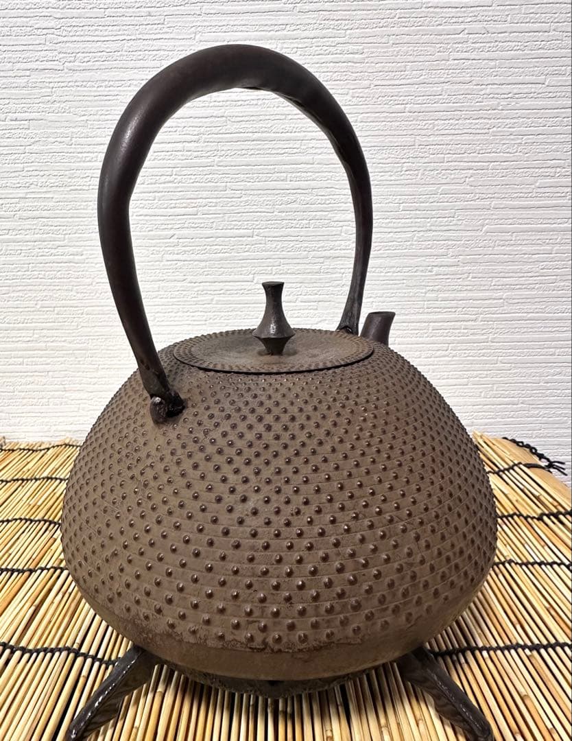 未使用品、栞付　岩手県奥州水沢佐藤鋳金工芸　現代の名工 佐藤勝久造　２０型