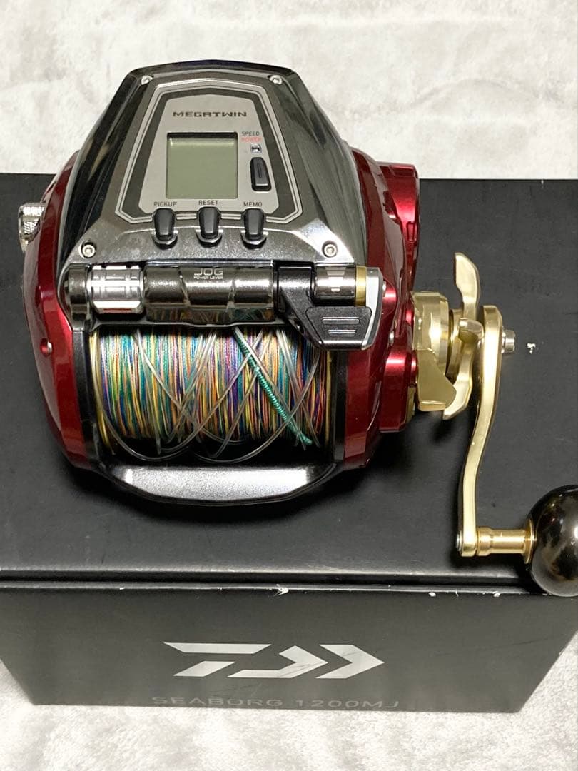 ダイワ シーボーグ 1200MJ / 巻上げ距離28.6km 使用48h