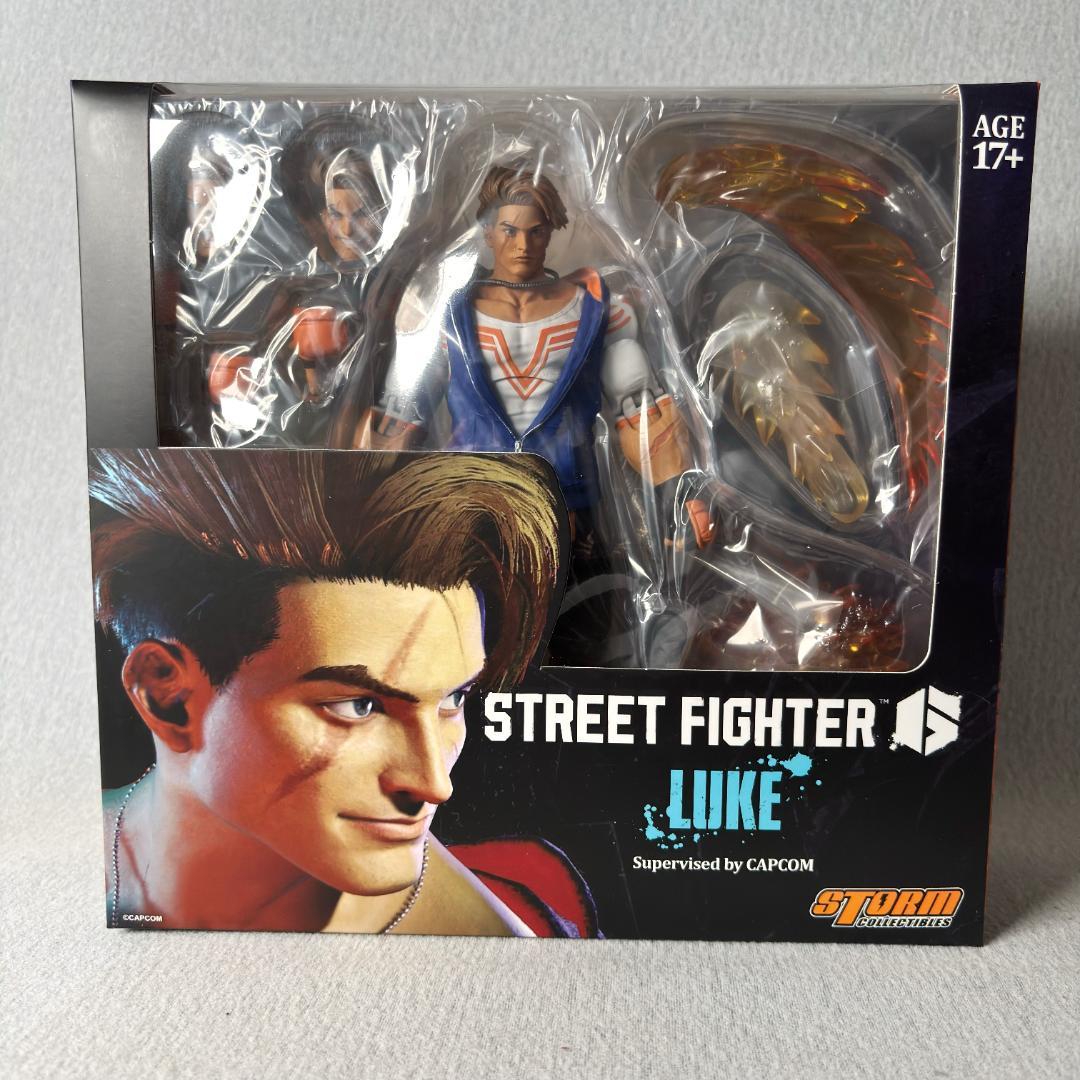 新品未開封 ストリートファイター6 アクション ルーク フィギュア