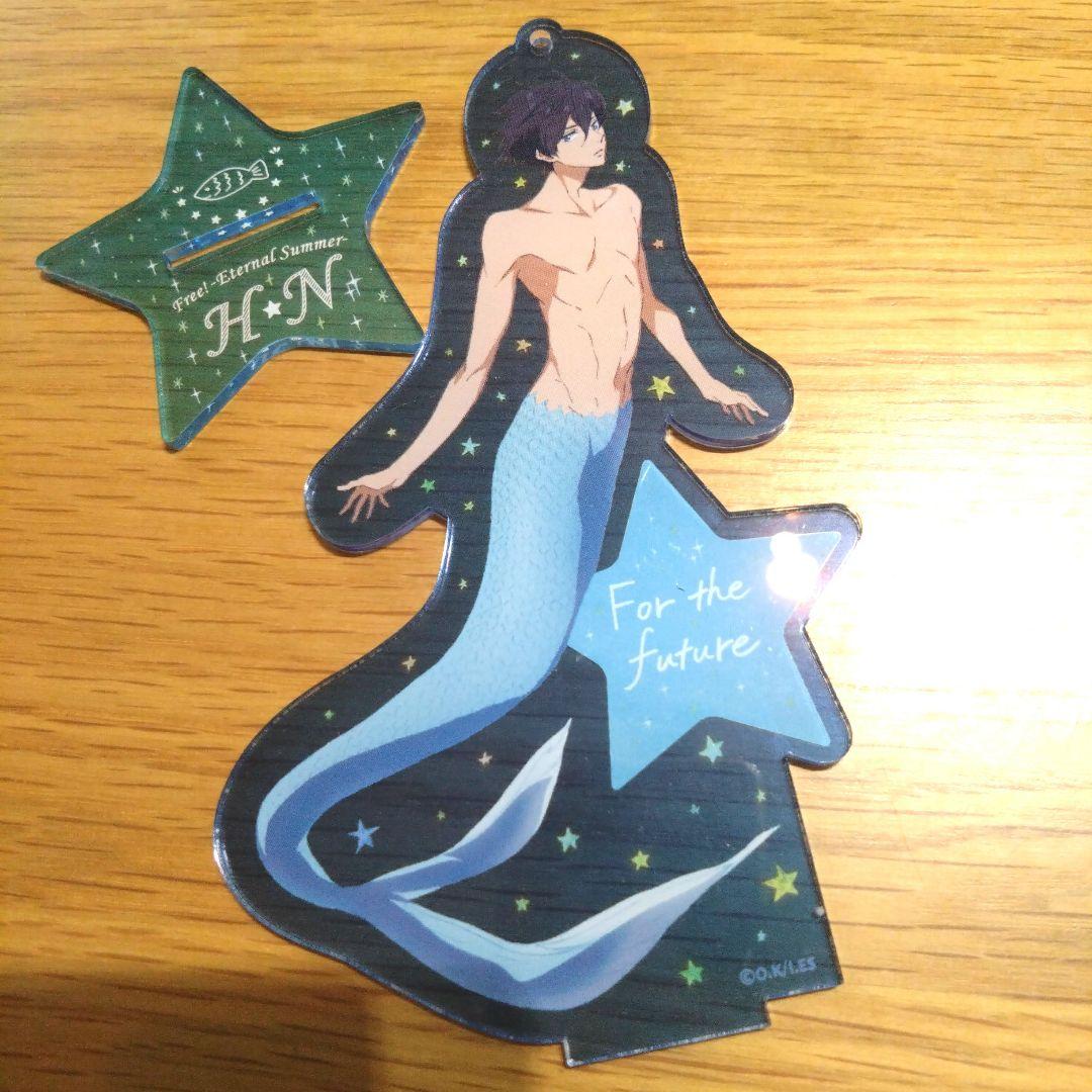 送料無料 Free！ES 七瀬遙 人魚 半魚人 アクリルスタンド