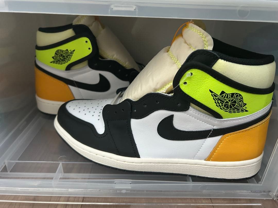 シューズ(男性用) Nike AirJordan1HighWhite/UniversityGold