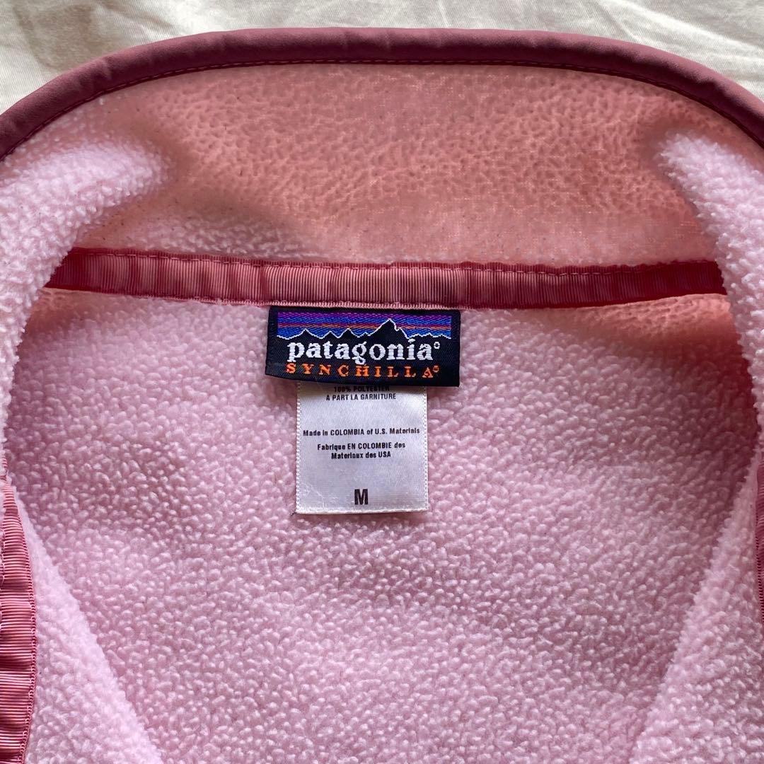 美品 patagonia シンチラ スナップT 05年製 ピンク パタゴニア
