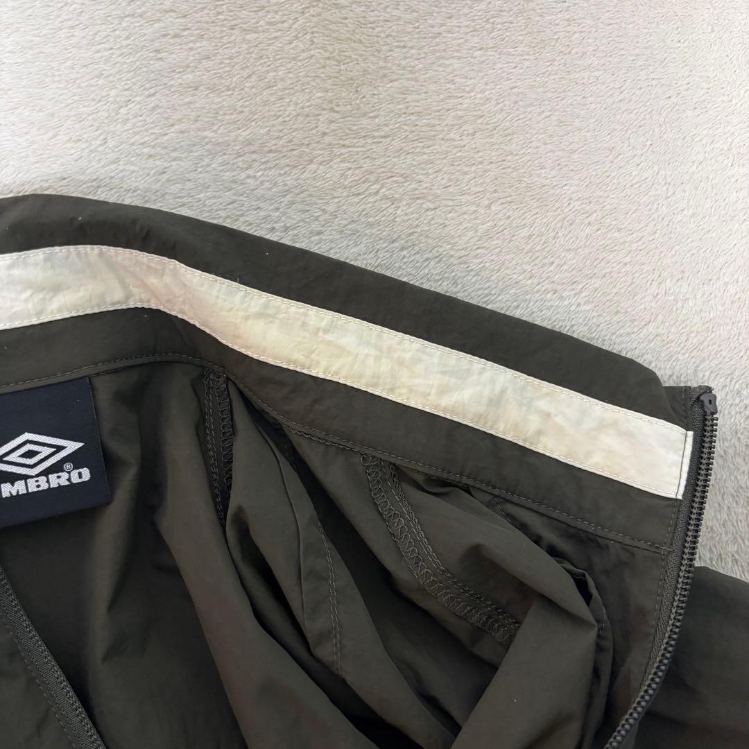 アンブロ×belper ナイロントラックジャケット　トラックパンツ　セットカーキ