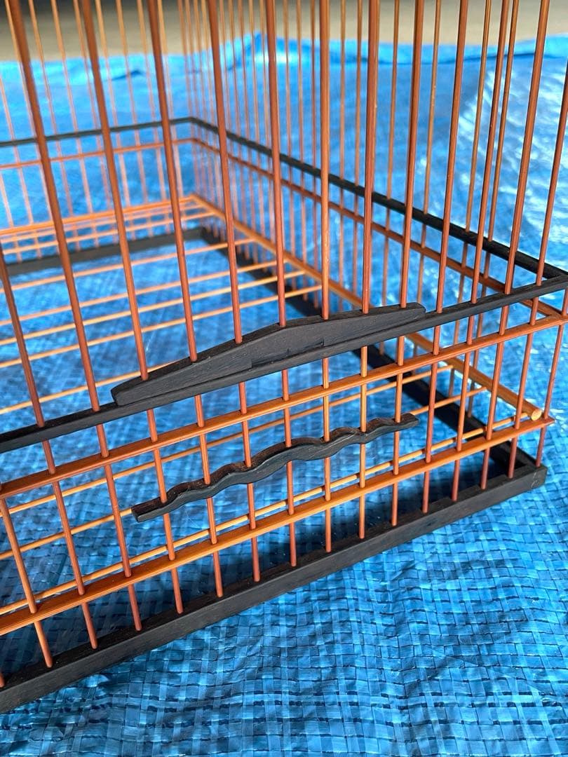 #6 鳥かご　寝箱　手作り　昭和　レトロ　セット　未使用