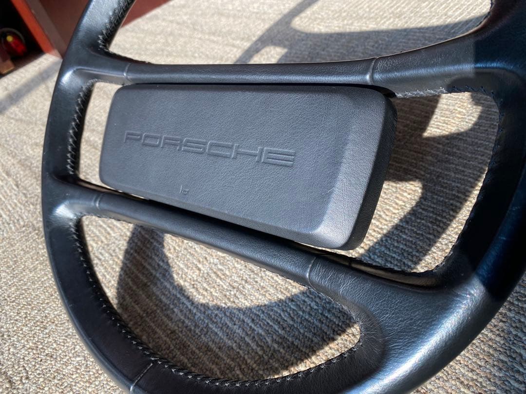 (超美品)PORSCHE911 964カレラ2 純正ステアリング1990年式