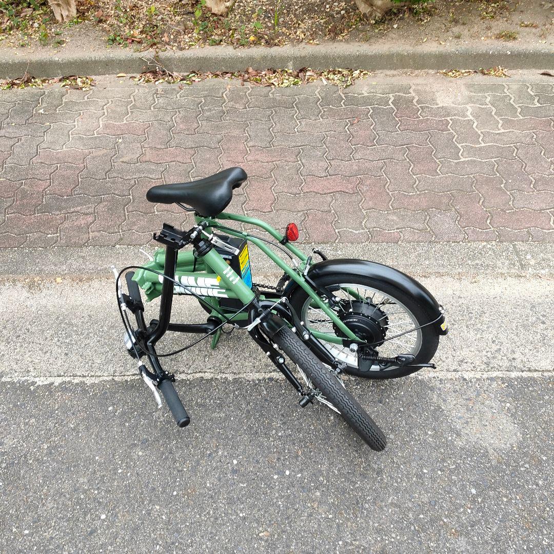 【引取限定】電動アシスト折りたたみ自転車　【名古屋】