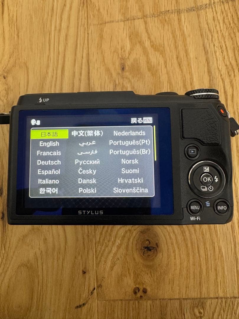 動作確認 OLYMPUS オリンパス STYLUS SH-3 ブラック