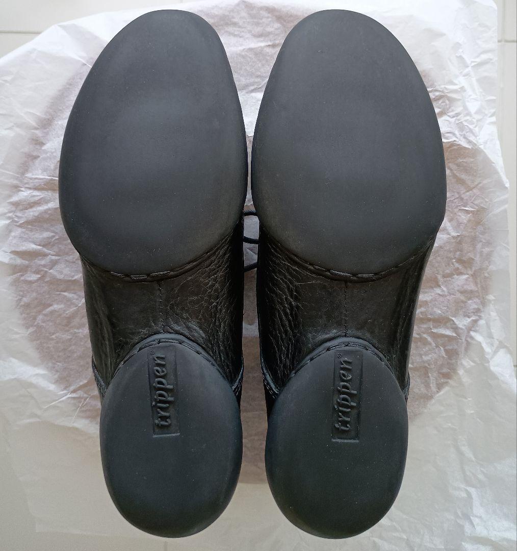 トリッペン trippen pot 35　レザーレースアップシューズ