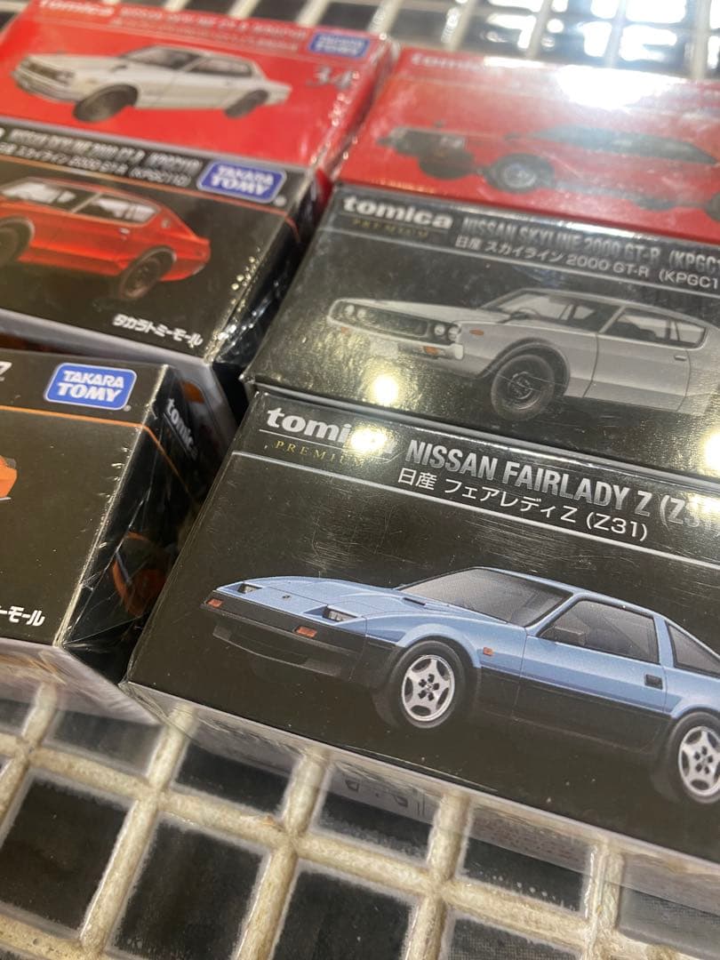 トミカ プレミアム　ミニカーセット 6台