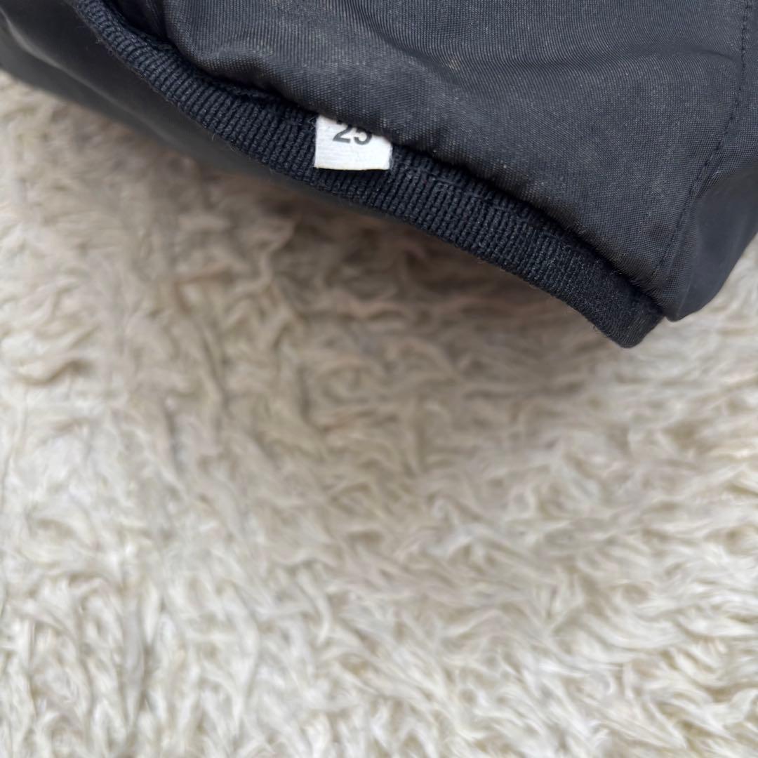 PRADA プラダ 2way ボストンバッグ ナイロン×レザー 黒　鍵付き